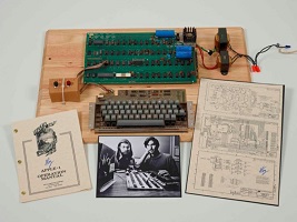 Apple-1 Computer Auctioned by Christie's
